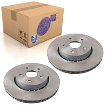 Load image into Gallery viewer, Pair of Front Brake Disc Fits Toyota Supra OE 4351214141 Blue Print ADT34337