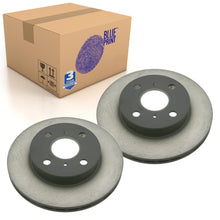 Load image into Gallery viewer, Pair of Front Brake Disc Fits Toyota Corolla Cressida Levin Blue Print ADT34339
