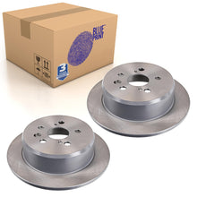 Load image into Gallery viewer, Pair of Rear Brake Disc Fits Toyota Camry Carina Celica Coro Blue Print ADT34352