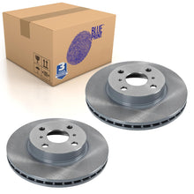 Load image into Gallery viewer, Pair of Front Brake Disc Fits Toyota Corolla OE 4351212550 Blue Print ADT34370