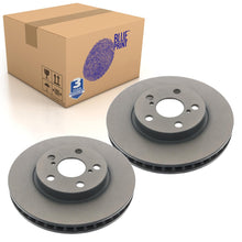Load image into Gallery viewer, Pair of Front Brake Disc Fits Toyota Carina III Blue Print ADT34380