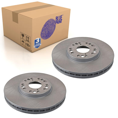 Pair of Front Brake Disc Fits Lexus GS IS 200 300 LS 400 SC Blue Print ADT34387