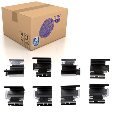 Front Brake Pad Set Fitting Kit Fits Vauxhall Corsa Toyota Blue Print ADT348600