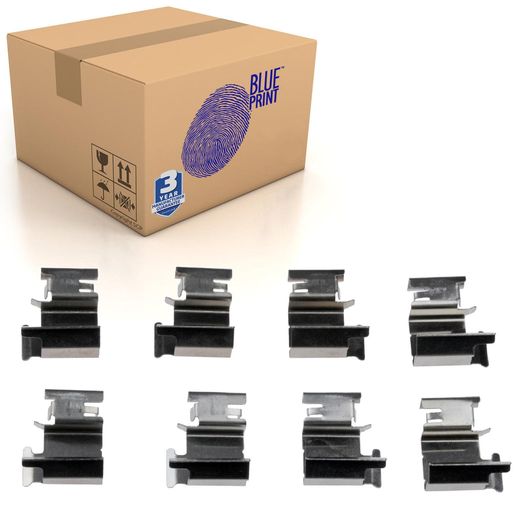 Front Brake Pad Set Fitting Kit Fits Toyota Avensis Aygo Co Blue Print ADT348601