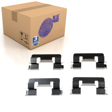 Front Brake Pad Set Fitting Kit Fits Toyota Corolla X Blue Print ADT348602