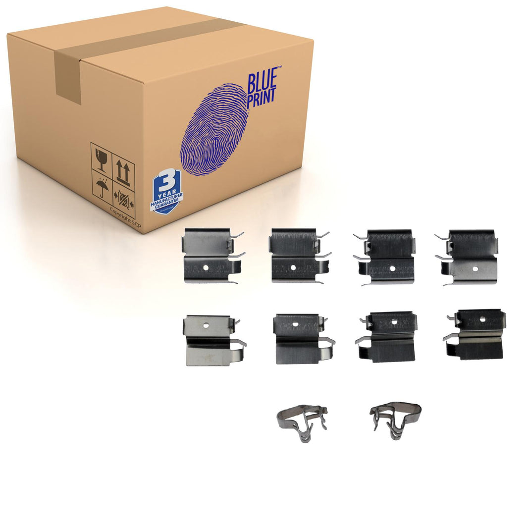 Front Brake Pad Set Fitting Kit Fits Toyota RAV4 Blue Print ADT348603