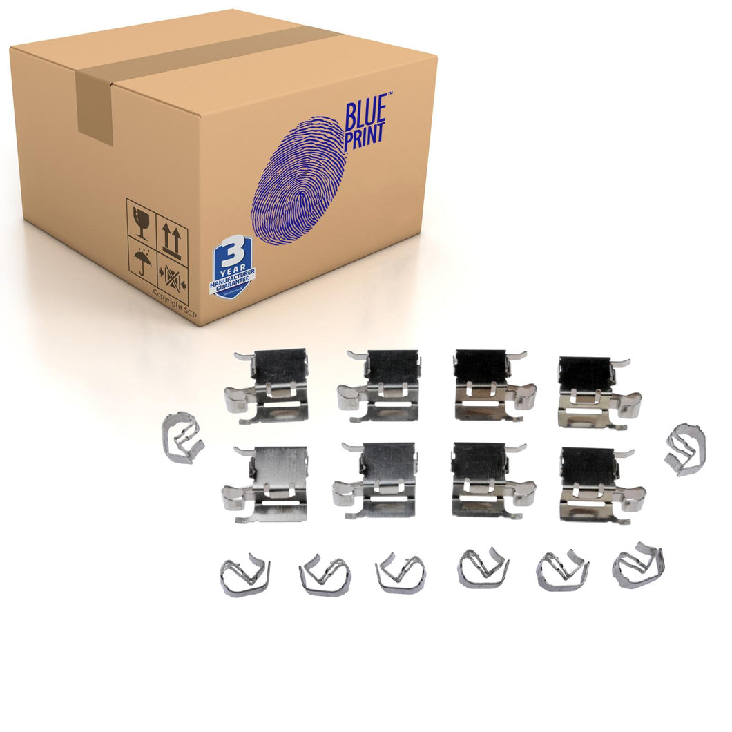 Front Brake Pad Set Fitting Kit Fits Toyota Auris Grand Pri Blue Print ADT348605