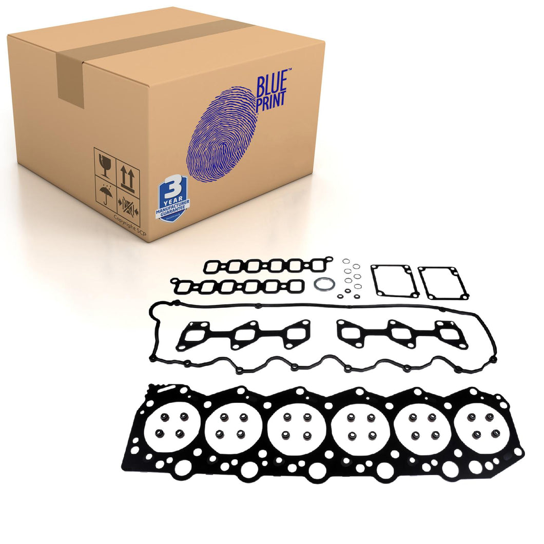 Cylinder Head Gasket Set Fits Toyota Land Cruiser 4x4 Land Blue Print ADT362130