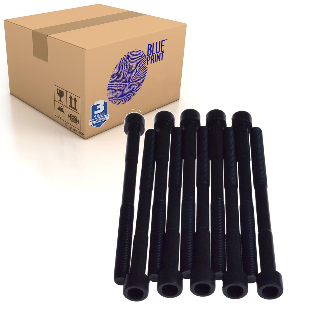 Cylinder Head Bolt Set Fits Toyota Avensis Caldina Camry Sol Blue Print ADT37804