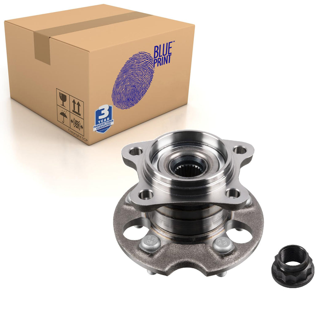 Rear Wheel Bearing Hub Kit Fits Toyota 4241048041 Blue Print ADT38380
