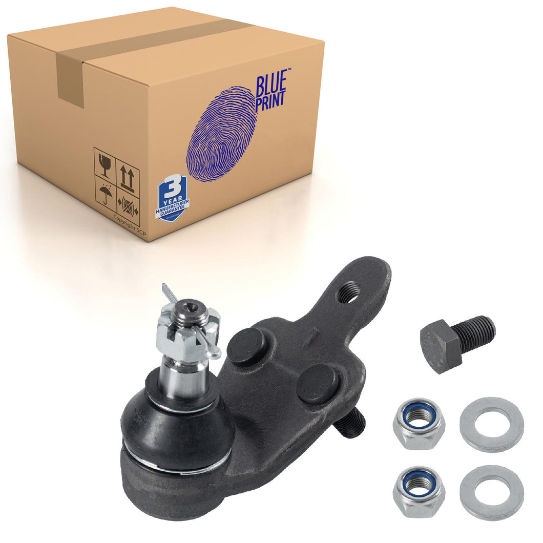 Front Left Lower Ball Joint Inc Castle Nut & Cotter Pin Fit Blue Print ADT386189