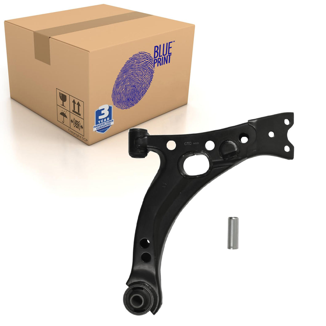 CarinaE Control Arm Suspension Front Right Lower Fits Toyota Blue Print ADT38646