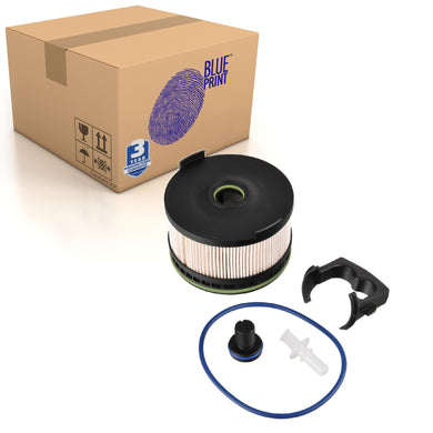 Fuel Filter Inc Seal Ring Fits Mercedes Benz C 300d 4Matic Blue Print ADU172323