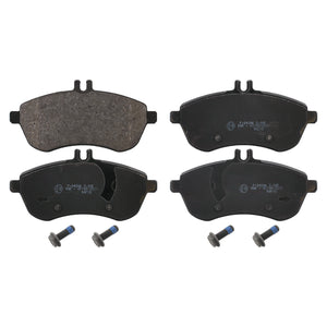 Front Brake Pads C Class Set Kit Fits Mercedes Blue Print ADU174206
