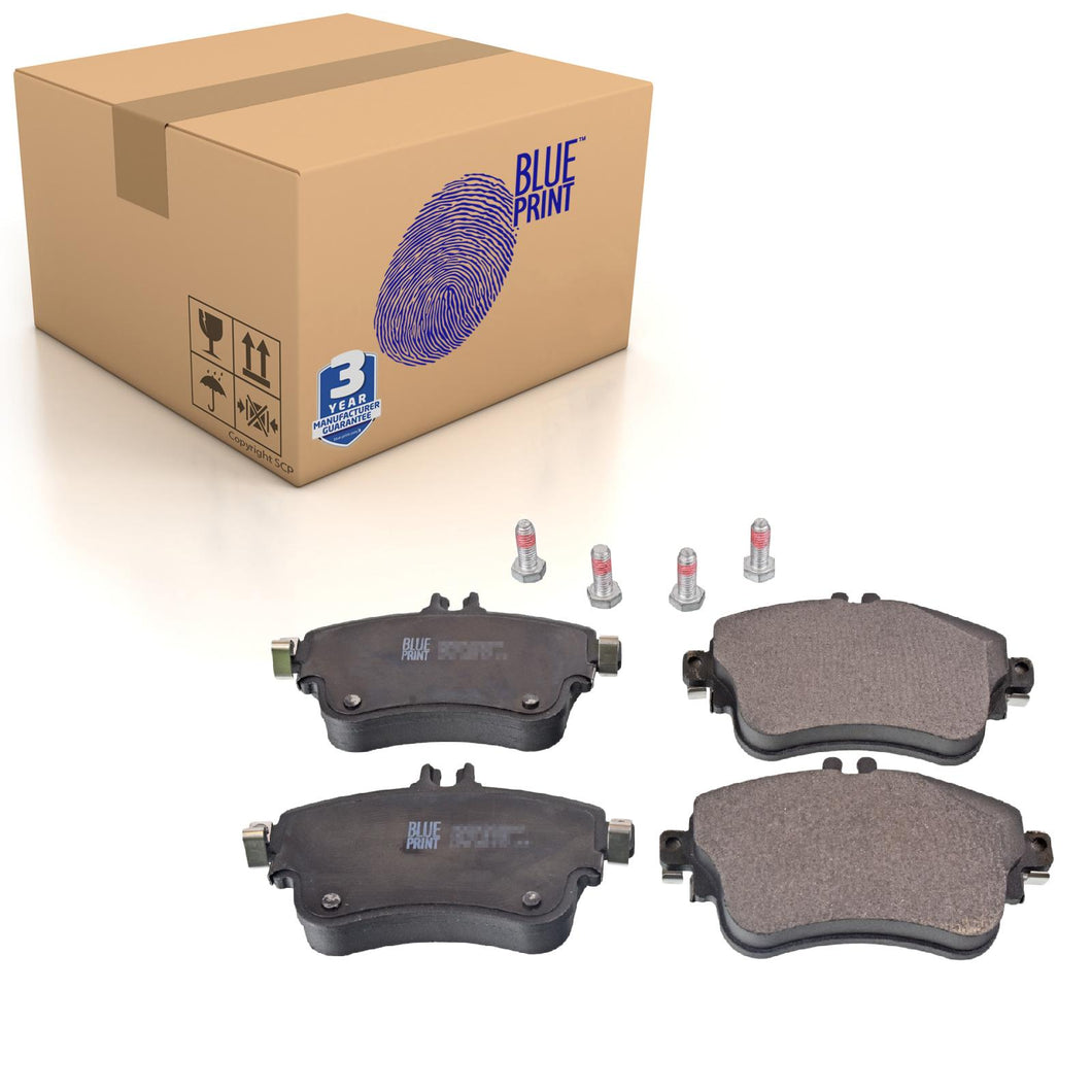 Front Brake Pads A Class Set Kit Fits Mercedes Blue Print ADU174217