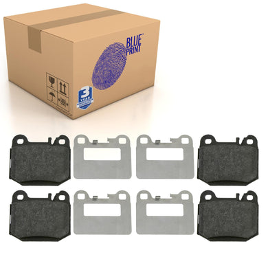 Rear Brake Pads ML Set Kit Fits Mercedes 163 420 11 20 Blue Print ADU174221