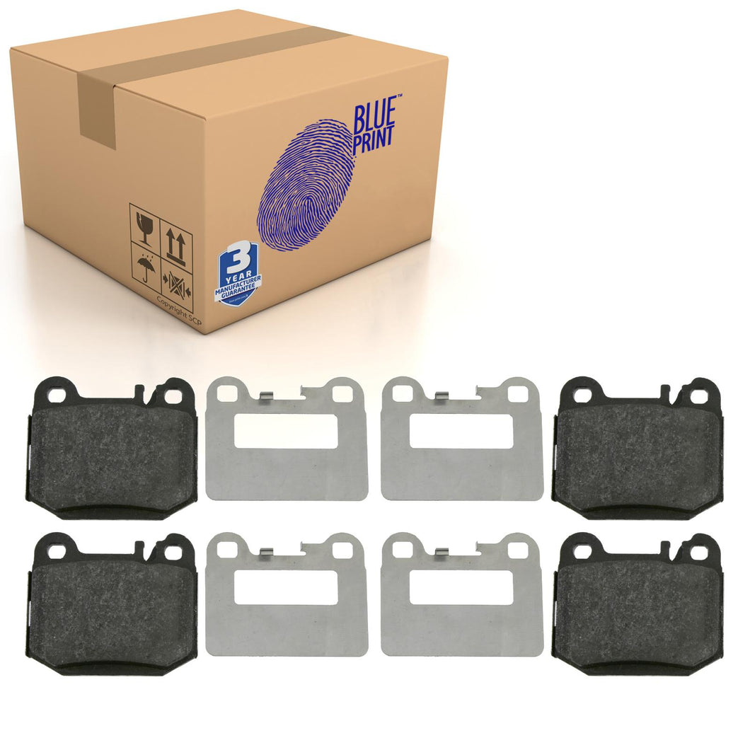 Rear Brake Pads ML Set Kit Fits Mercedes 163 420 11 20 Blue Print ADU174221