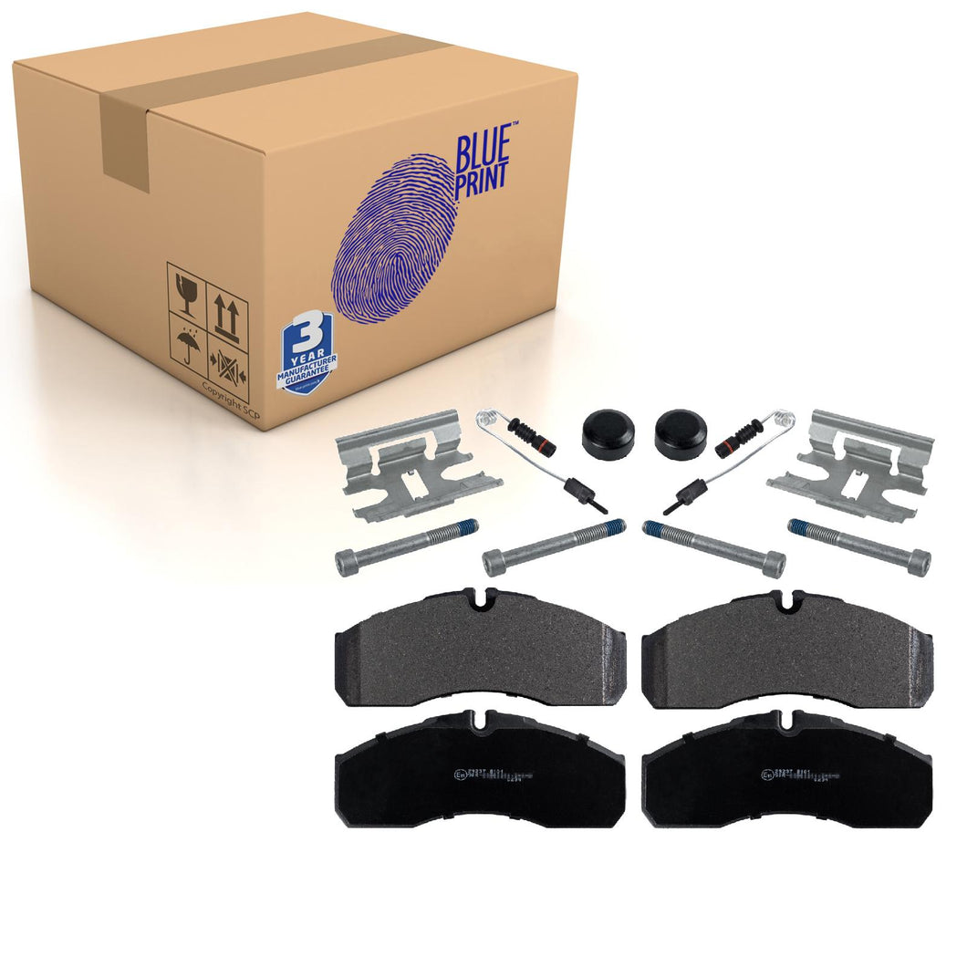 Front Brake Pads Sprinter Set Kit Fits Mercedes Blue Print ADU174279