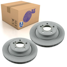 Load image into Gallery viewer, Pair of Rear Brake Disc Fits Mercedes Benz E-Class Model 20 Blue Print ADU174301