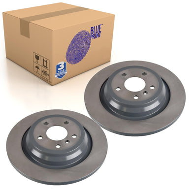 Pair of Rear Brake Disc Fits Mercedes GL Class ML Class Blue Print ADU1743121