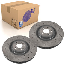Load image into Gallery viewer, Pair of Front Brake Disc Fits Mercedes GL Class ML Class Blue Print ADU1743122