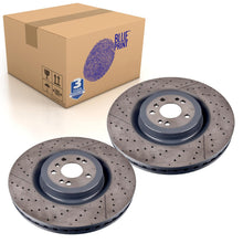 Load image into Gallery viewer, Pair of Front Brake Disc Fits Mercedes GL Class ML Class Blue Print ADU1743123
