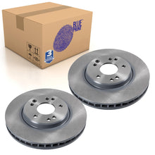 Load image into Gallery viewer, Pair of Front Brake Disc Fits Mercedes Benz Model 124 SL 12 Blue Print ADU174323