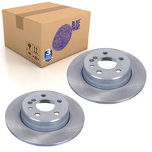 Load image into Gallery viewer, Pair of Rear Brake Disc Fits Mercedes Benz S-Class Model 14 Blue Print ADU174346
