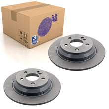 Load image into Gallery viewer, Pair of Rear Brake Disc Fits Mercedes Benz SL Model 230 Blue Print ADU174348