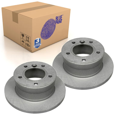 Pair of Rear Brake Disc Fits Mercedes-Benz OE 9024230512 Blue Print ADU174350