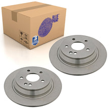 Load image into Gallery viewer, Pair of Rear Brake Disc Fits Mercedes Benz Valente model 63 Blue Print ADU174354