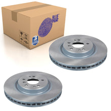 Load image into Gallery viewer, Pair of Front Brake Disc Fits Mercedes-Benz OE 1644211312 Blue Print ADU174357