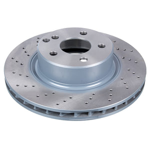 Pair of Front Brake Disc Fits Mercedes-Benz OE 2204210912 Blue Print ADU174358
