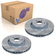Load image into Gallery viewer, Pair of Front Brake Disc Fits Mercedes-Benz OE 4211412 Blue Print ADU174363