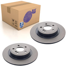 Load image into Gallery viewer, Pair of Rear Brake Disc Fits Mercedes-Benz OE 4231612 Blue Print ADU174374