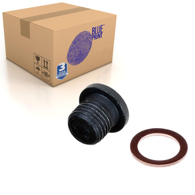 Oil Drain Plug Inc Sealing Ring Fits Volkswagen Crosspolo P Blue Print ADV180102