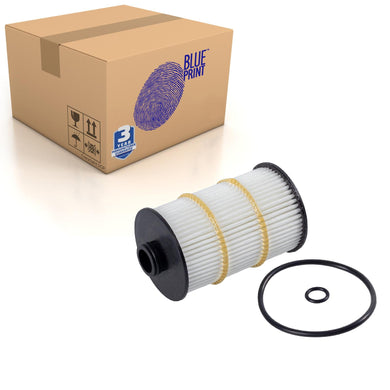 Oil Filter Inc Seal Rings Fits Bentley Continental Audi A8 Blue Print ADV182115