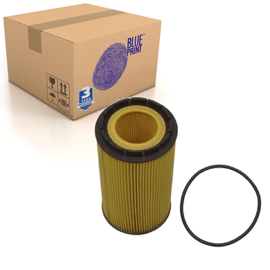 Oil Filter Inc Sealing Ring Fits Volkswagen Bora Phaeton 4m Blue Print ADV182126