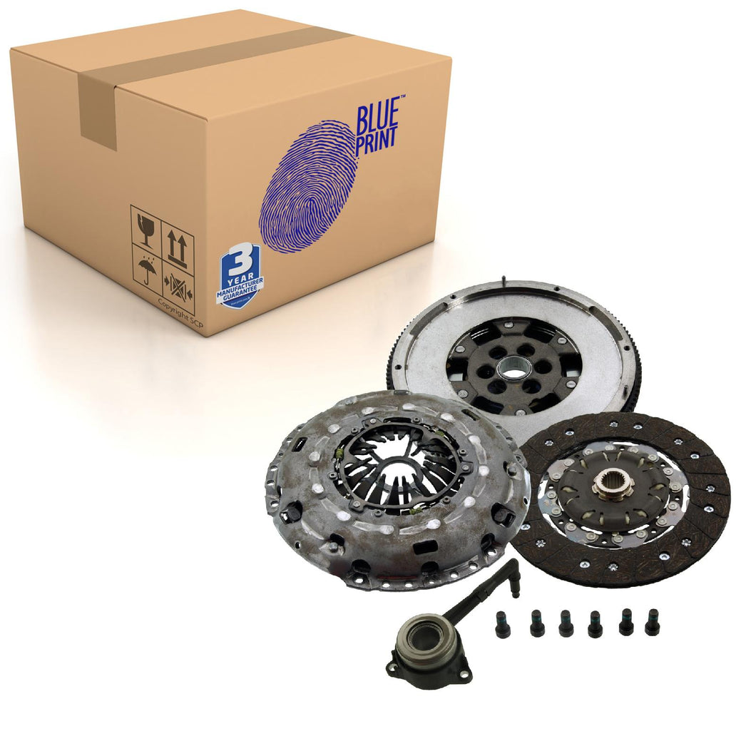 Clutch Kit Inc Dual Mass Flywheel & Concentric Slave Cylin Blue Print ADV1830139