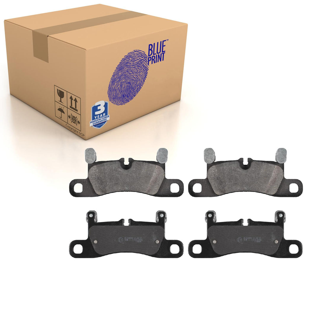 Rear Brake Pads Touareg Set Kit Fits VW 7P6 698 451 Blue Print ADV184235