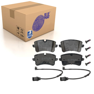Rear Brake Pads A8 Quattro Set Kit Fits Audi 4H0 698 451 D Blue Print ADV184251