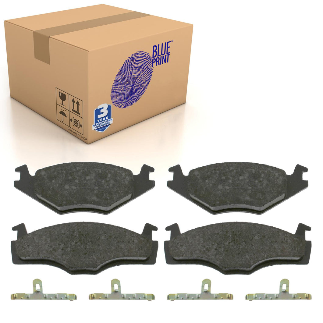 Front Brake Pads Golf Set Kit Fits VW 1H0 698 151 Blue Print ADV184262