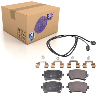 Rear Brake Pads Phaeton Set Kit Fits VW 4motion Blue Print ADV184263