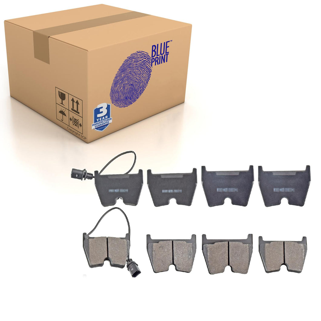 Front Brake Pads Phaeton Set Kit Fits VW 4motion Blue Print ADV184266