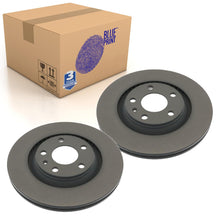 Load image into Gallery viewer, Pair of Rear Brake Disc Fits Audi A4 S4 OE 8E0615601R Blue Print ADV1843108