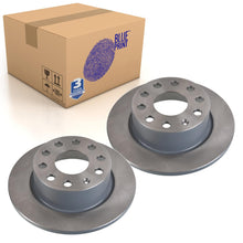 Load image into Gallery viewer, Pair of Rear Brake Disc Fits Skoda Octavia OE 5Q0615601C Blue Print ADV1843109