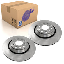 Load image into Gallery viewer, Pair of Rear Brake Disc Fits Skoda Superb Seat Leon 5F 4Dri Blue Print ADV184310