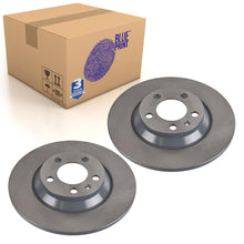 Load image into Gallery viewer, Pair of Rear Brake Disc Fits Volkswagen Polo Blue Print ADV1843113