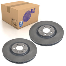Load image into Gallery viewer, Pair of Front Brake Disc Fits VW Polo Audi A1 Seat Ibiza Blue Print ADV1843115