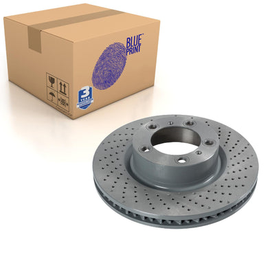 Front Right Brake Disc Fits Porsche Cayman 2013 2015 Boxst Blue Print ADV1843125